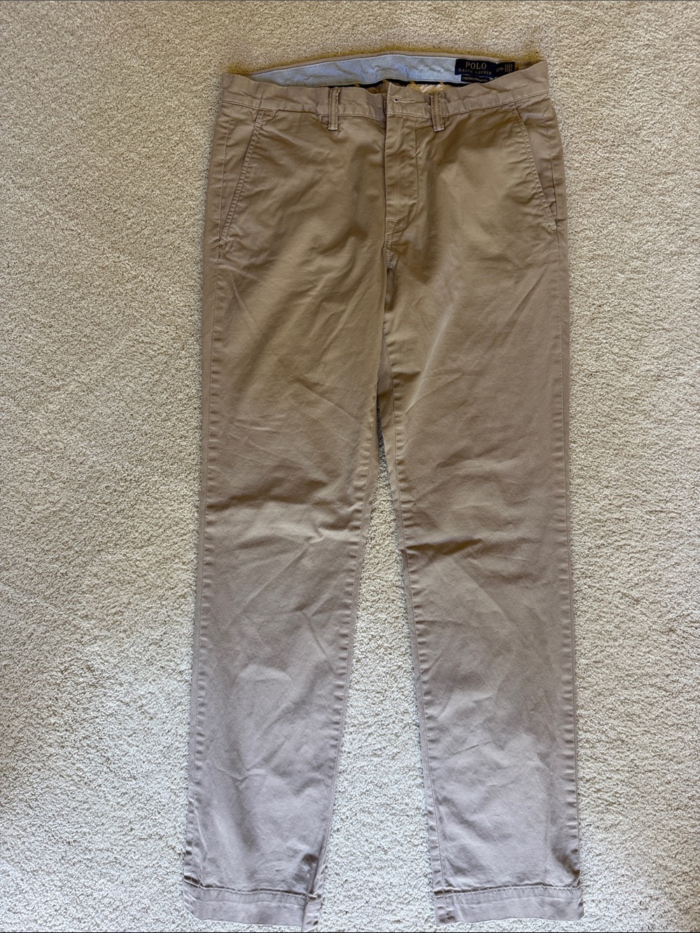 Polo by Ralph Lauren Men's Light Tan Chino Pants